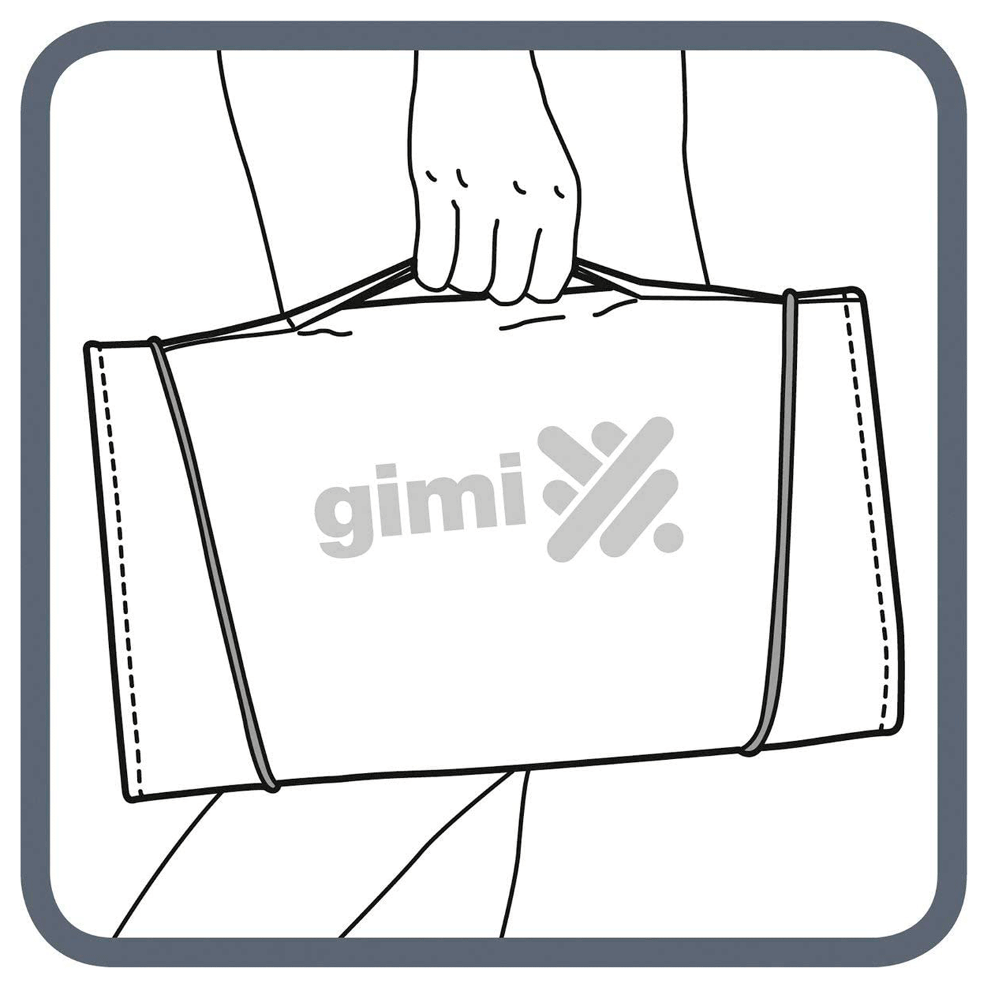 Сумка-візок Gimi Brava Plus 38 Beige (157769)