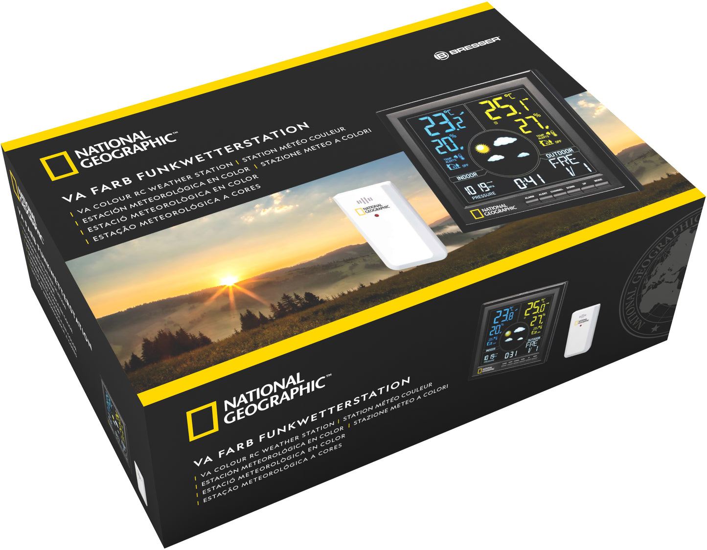 Метеостанція National Geographic VA Colour (Black) (9070600)