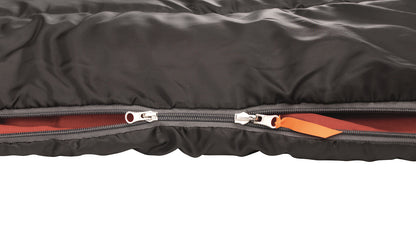 Спальний мішок Easy Camp Astro L/+6°C Black Left (240144)