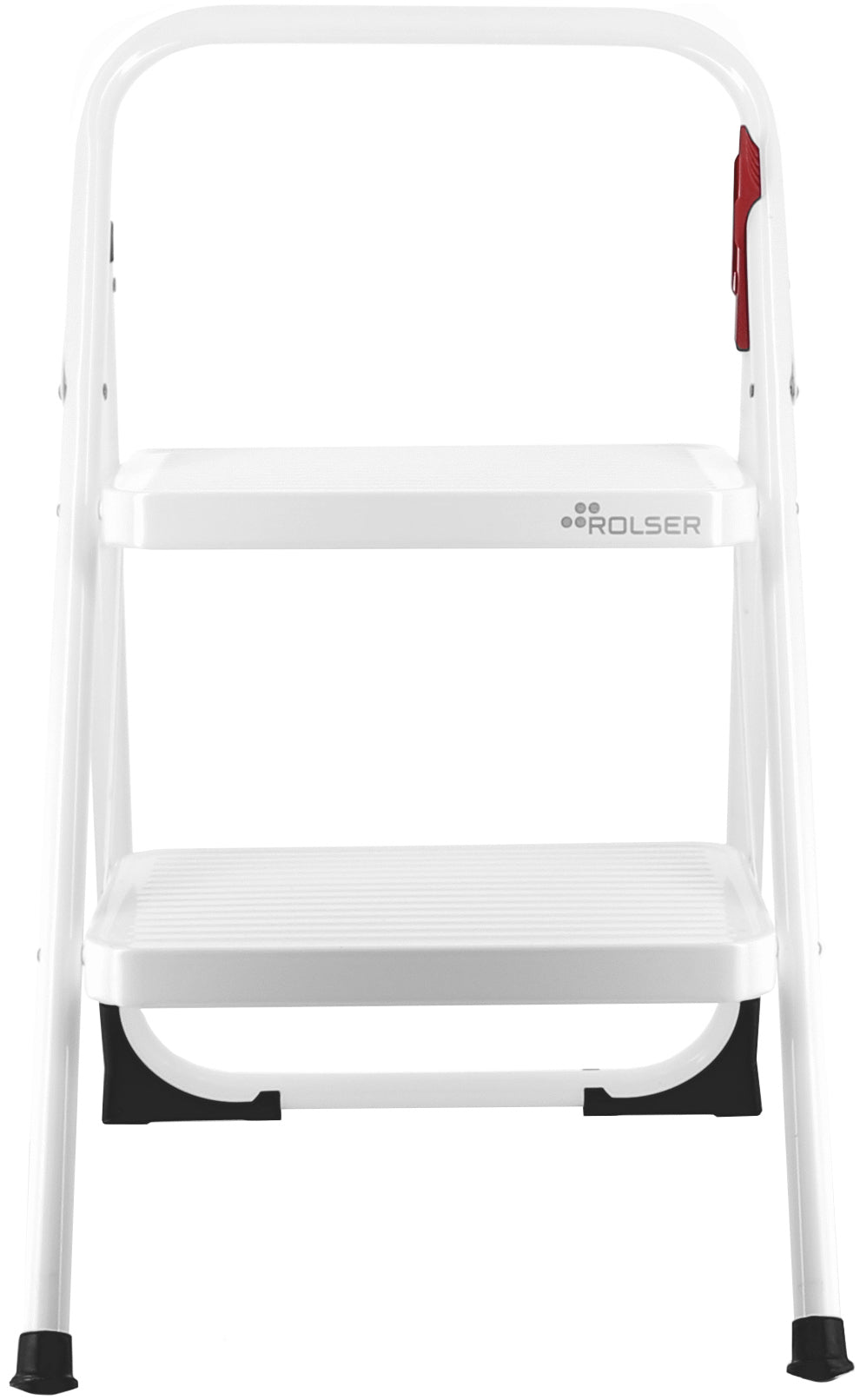 Лестниця Rolser Taburete M/10 UNE 2 щаблі Blanco (MET003-1024)