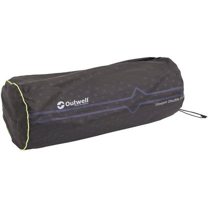 Коврик самонадувний Outwell Self-inflating Mat Sleepin Double 5 cm Black (400012)