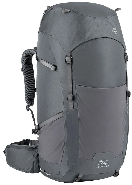 Рюкзак туристичний Highlander Ben Nevis Men 65L Grey (RUC276-GR)