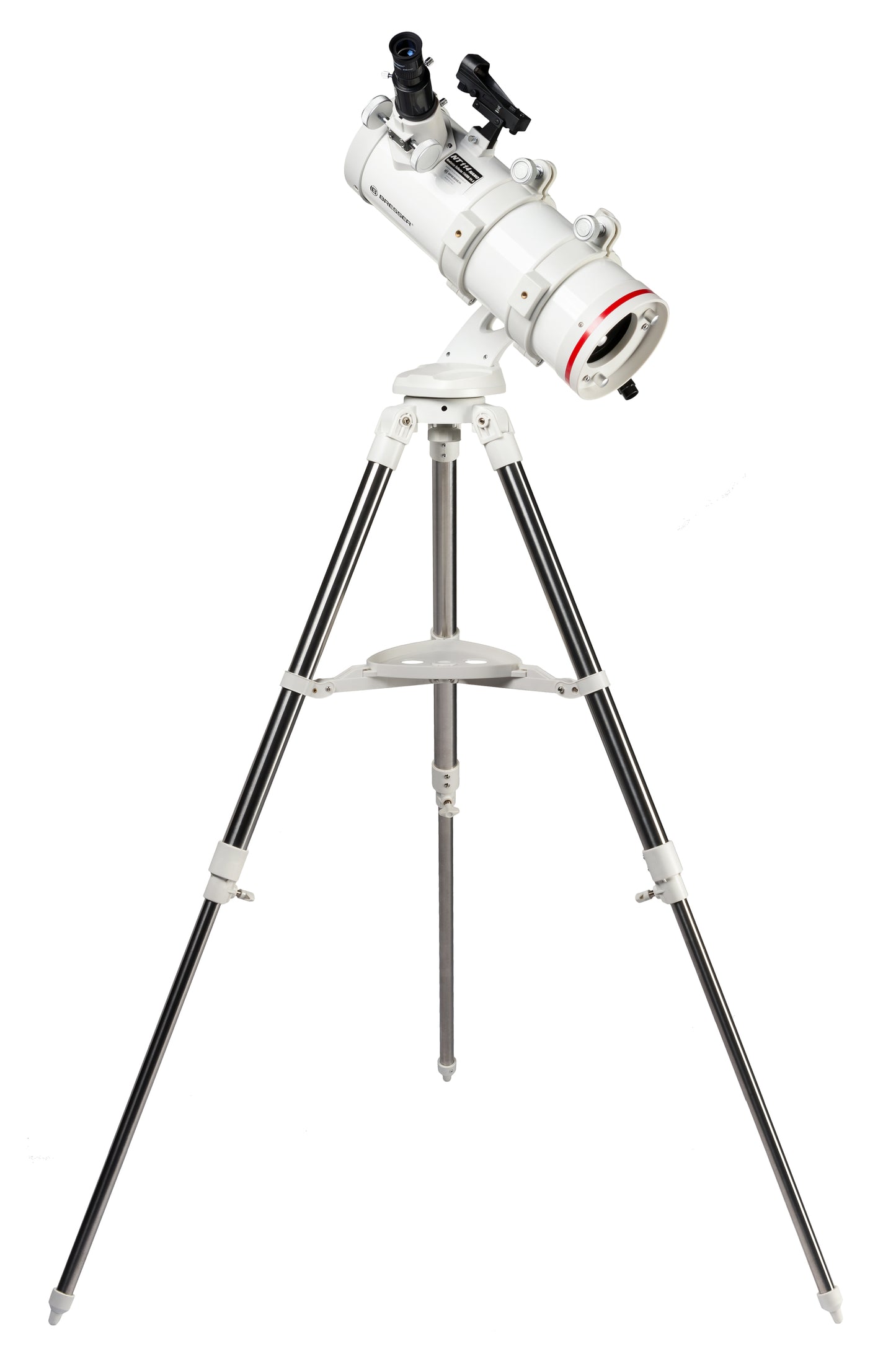 Телескоп Bresser Nano NT-114/500 AZ з сонячним фільтром і адаптером для смартфона (4514500)