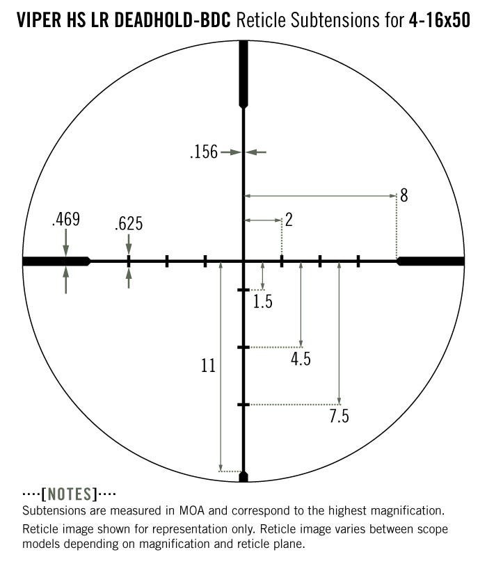 Оптичний приціл Vortex Viper HS 4-16x44 (BDC-2) (VHS-4305)