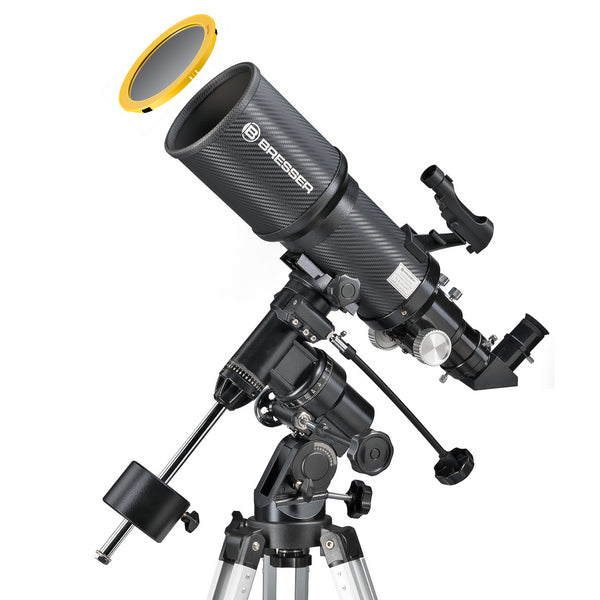 Телескоп Bresser Polaris-I 102/460 EQ3 із сонячним фільтром та адаптером для смартфона (4602460)