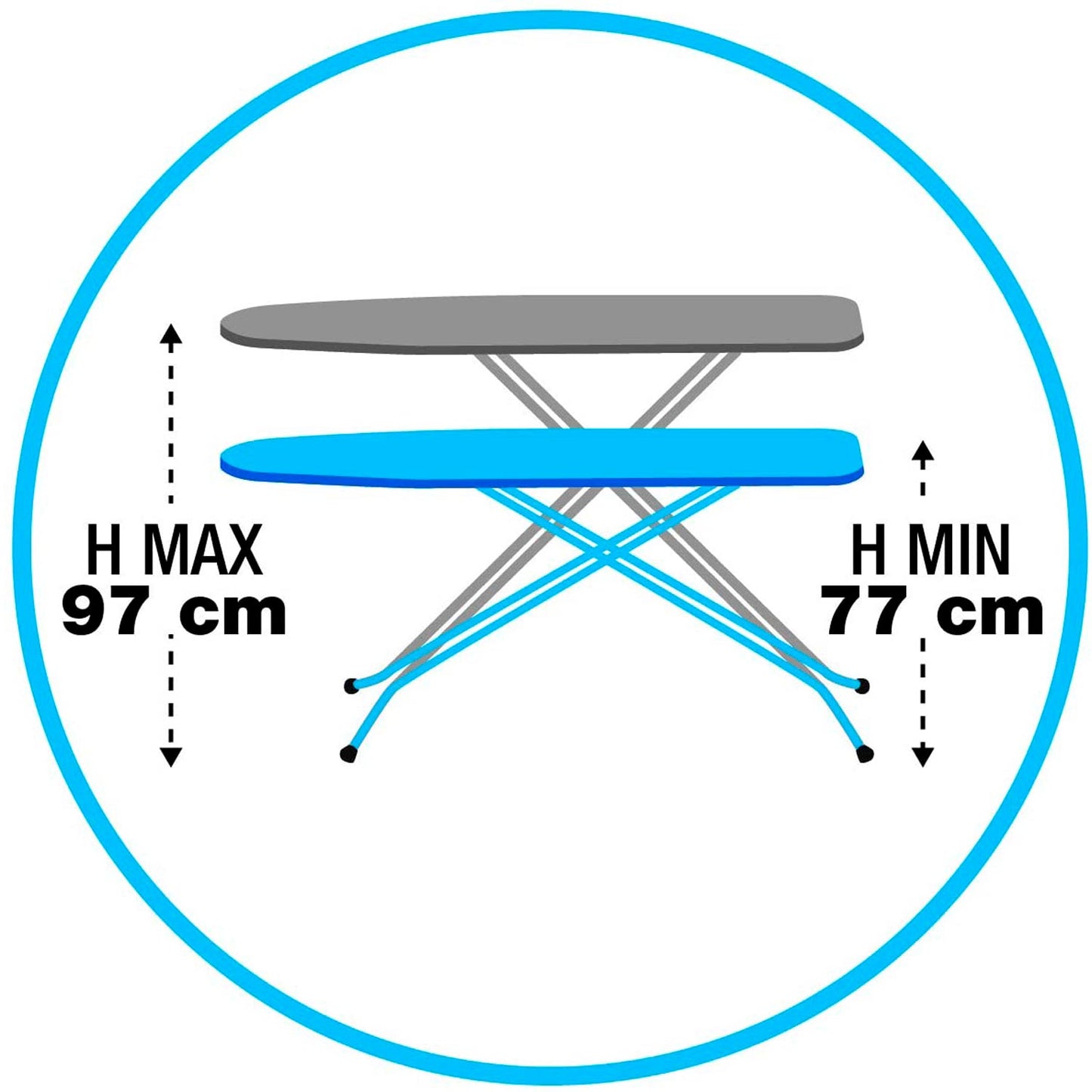 Дошка для прасування Gimi Golden Gerbera (171192)
