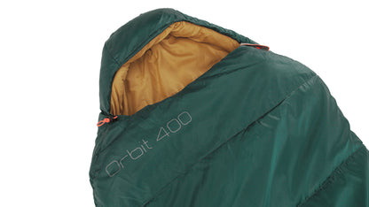 Спальний мішок Easy Camp Orbit 400/-9°C Petrol Blue Left (240161)