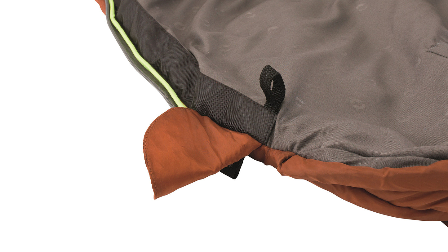 Спальний мішок Outwell Canella Lux/+4°C Warm Red Left (230358)