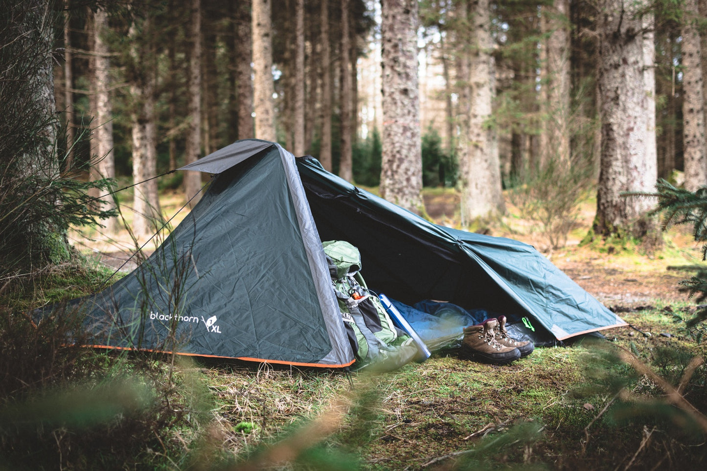 Намет одномісний Highlander Blackthorn 1 XL Hunter Green (TEN131XL-HG)