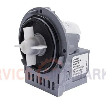 Помпа (насос) для стиральной машины Whirlpool 480181701068 RC0086 Askoll 34 Вт M231 (контакты раздельные сзади)
