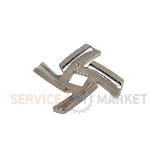 Ніж для м'ясорубки D=47mm s=5mm Відп.=9x9mm Delfa