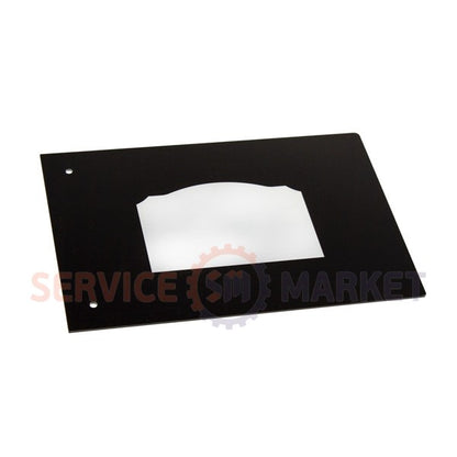 Скло дверей зовнішнє (старого зразка) для НВЧ-печі 370x255mm Gorenje