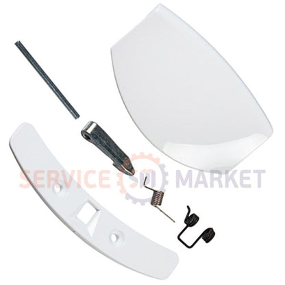 Ручка дверей (люка) в зборі для пральної машини AEG білий