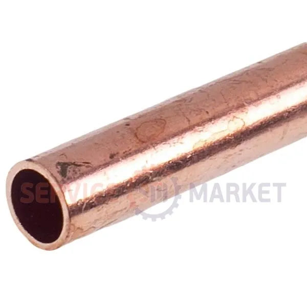 Заправочный штуцер клапан Шредера с трубкой 6mm (1/4") под пайку