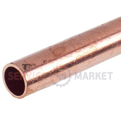 Заправочный штуцер клапан Шредера с трубкой 6mm (1/4") под пайку