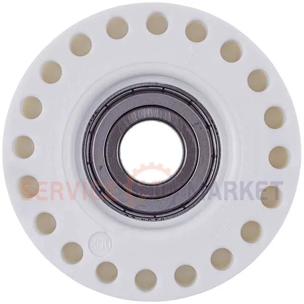 Блок подшипников для вертикальной стиральной машины Electrolux, Zanussi COD.062 EBI 6204 (резьба правая, со смазкой)