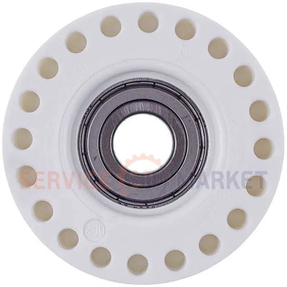 Блок подшипников для вертикальной стиральной машины Electrolux, Zanussi COD.062 EBI 6204 (резьба правая, со смазкой)