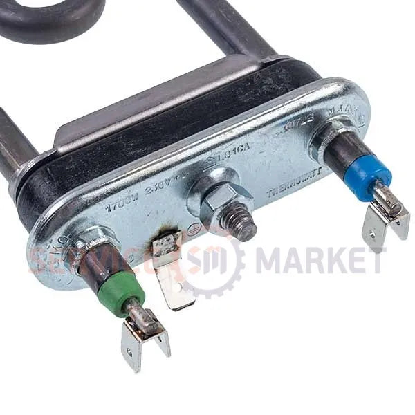 Тэн L175-190 1700-2000W стиральной машины LG, Samsung, Whirlpool, Indesit, Ardo, Electrolux, Zanussi, Ariston без термодатчика/ отверстия