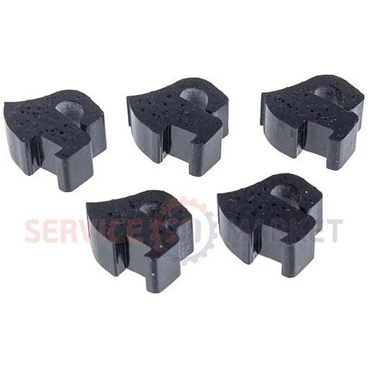 Резиновая прокладка C00075434 решетки плиты Ariston (комплект 5 штук)