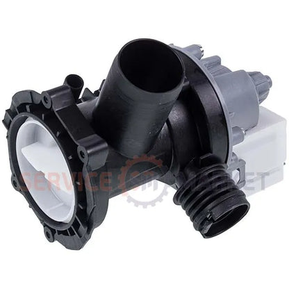 Сливной насос для стиральной машины Ariston Indesit Whirlpool Hotpoint-Ariston (в сборе) (раздельные контакты)