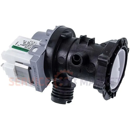 Сливной насос для стиральной машины Ariston Indesit Whirlpool Hotpoint-Ariston (в сборе) (раздельные контакты)