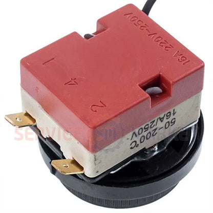 Терморегулятор WHD-200E 250V 16A для электропечи, гриля, тостера (42164)