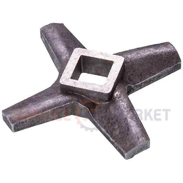 Ніж для м'ясорубки Zelmer 00755469 NR8 86.3107 D54 h9 Отвір = 10x10mm