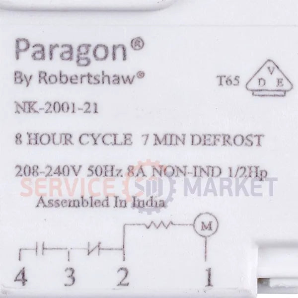 Таймер оттайки Paragon NK-2001-21 для холодильника Indesit, Stinol, Hotpoint-Ariston