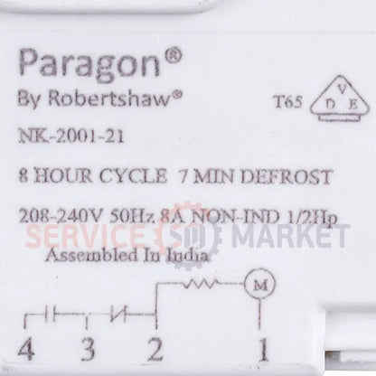 Таймер оттайки Paragon NK-2001-21 для холодильника Indesit, Stinol, Hotpoint-Ariston