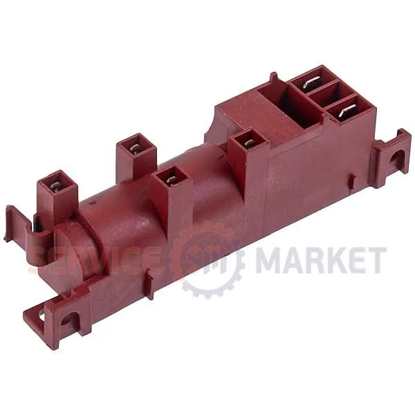 Блок электроподжига 8049292 для плиты Hansa W10T-4A (4 выхода)