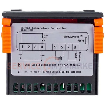 Контроллер Whicepart EL-961 (микропроцессор 1 датчик) 220 Вольт 10 Ампер