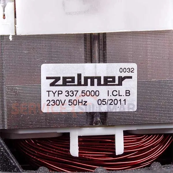 Двигатель для моющего пылесоса D=146/78mm H=74/179mm 1600W (с выступом) 337.5000 Zelmer