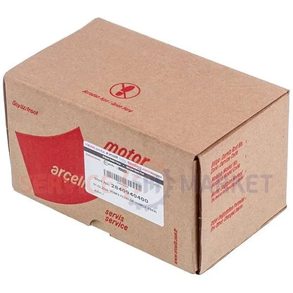 Помпа (насос) для стиральной машины Beko 2840940400 Arcelik (в сборе) 25 Ватт VDE-A335 (контакты спаренные спереди)