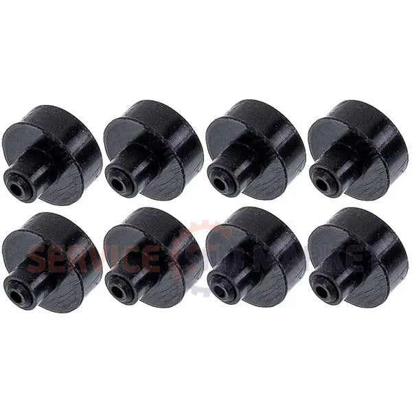 Набір (8 шт) гумових прокладок 9062158 решітки плити Hansa