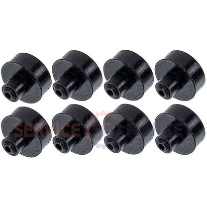 Набір (8 шт) гумових прокладок 9062158 решітки плити Hansa