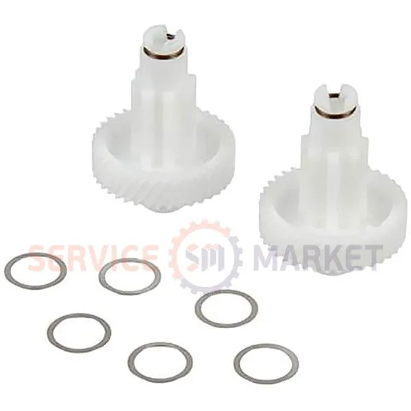 Шестерня (2 шт.) в редуктор под венчики для миксера D=33/15 H=8/31 (45) Z=39 (кос.) Kenwood