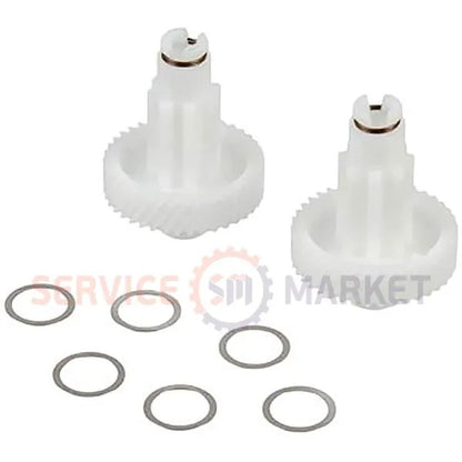 Шестерня (2 шт.) в редуктор под венчики для миксера D=33/15 H=8/31 (45) Z=39 (кос.) Kenwood