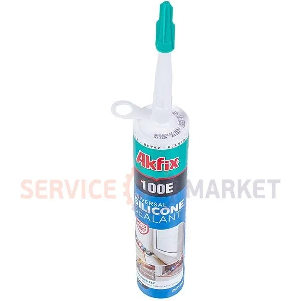 Герметик силиконовый Akfix 100E 280ml (универсальный) прозрачный