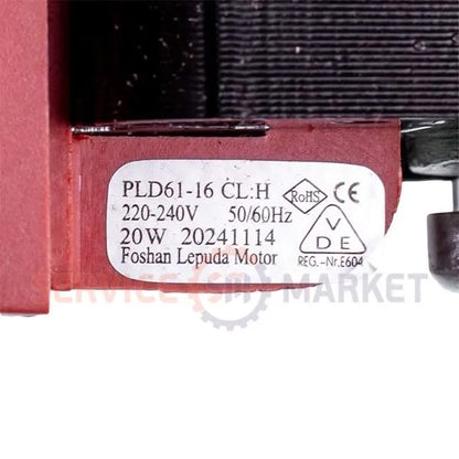 Вентилятор тангенциальный YJ61-16A-HZ03 230V 27W (турбина 180x60mm) KELI MOTORS 601847