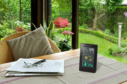 Метеостанція Bresser Colour weather station Temeo Life H Black (7008000CM3000)