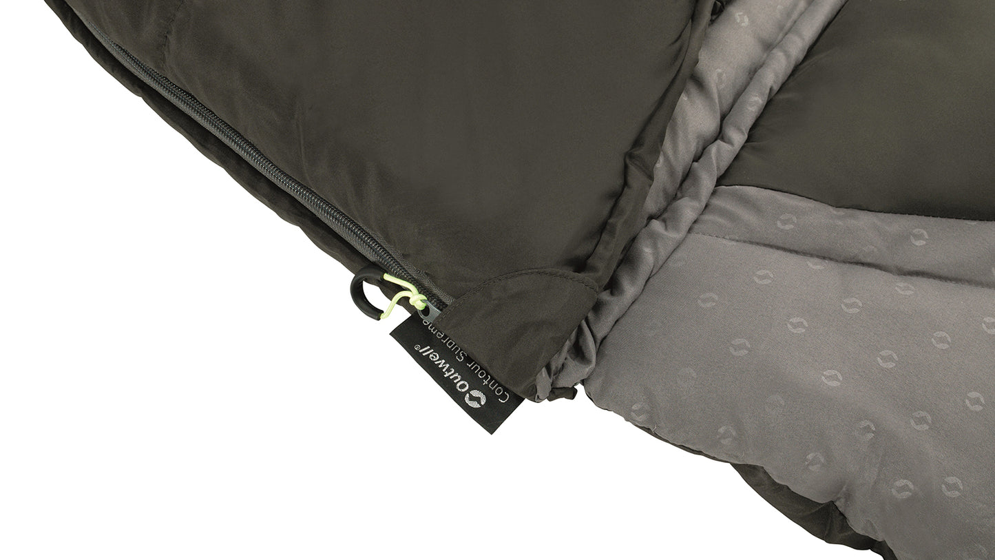 Спальний мішок Outwell Contour Supreme Reversible/-4°C Coffee Left (230369)