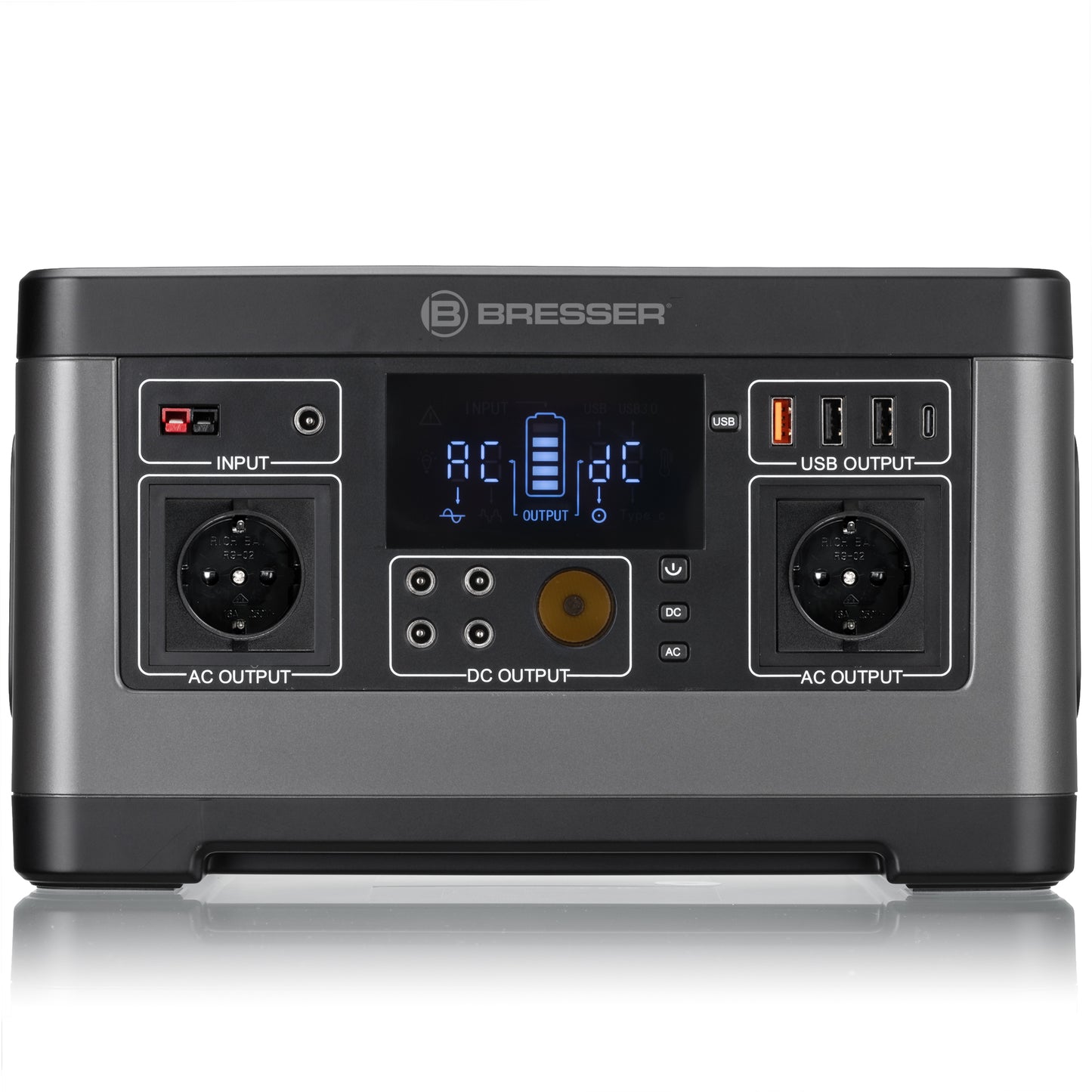 Портативна зарядна станція Bresser Portable Power Station 500 Watt (3810020)