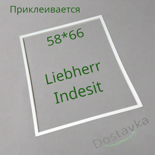 Ущільнення 58*66 дверей холодильника Liebherr