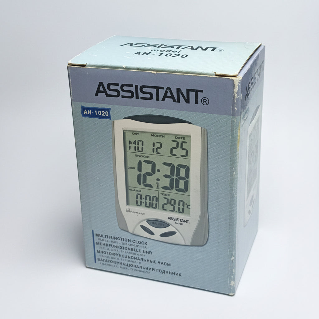 Многофункциональные часы Assistant AH-1020 (с термометром и гигрометром)