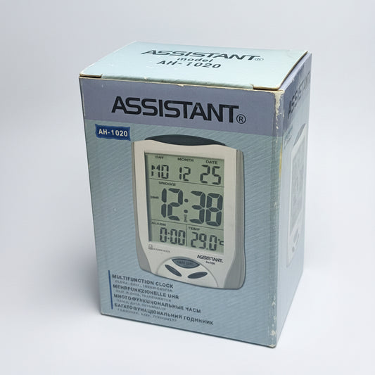 Многофункциональные часы Assistant AH-1020 (с термометром и гигрометром)