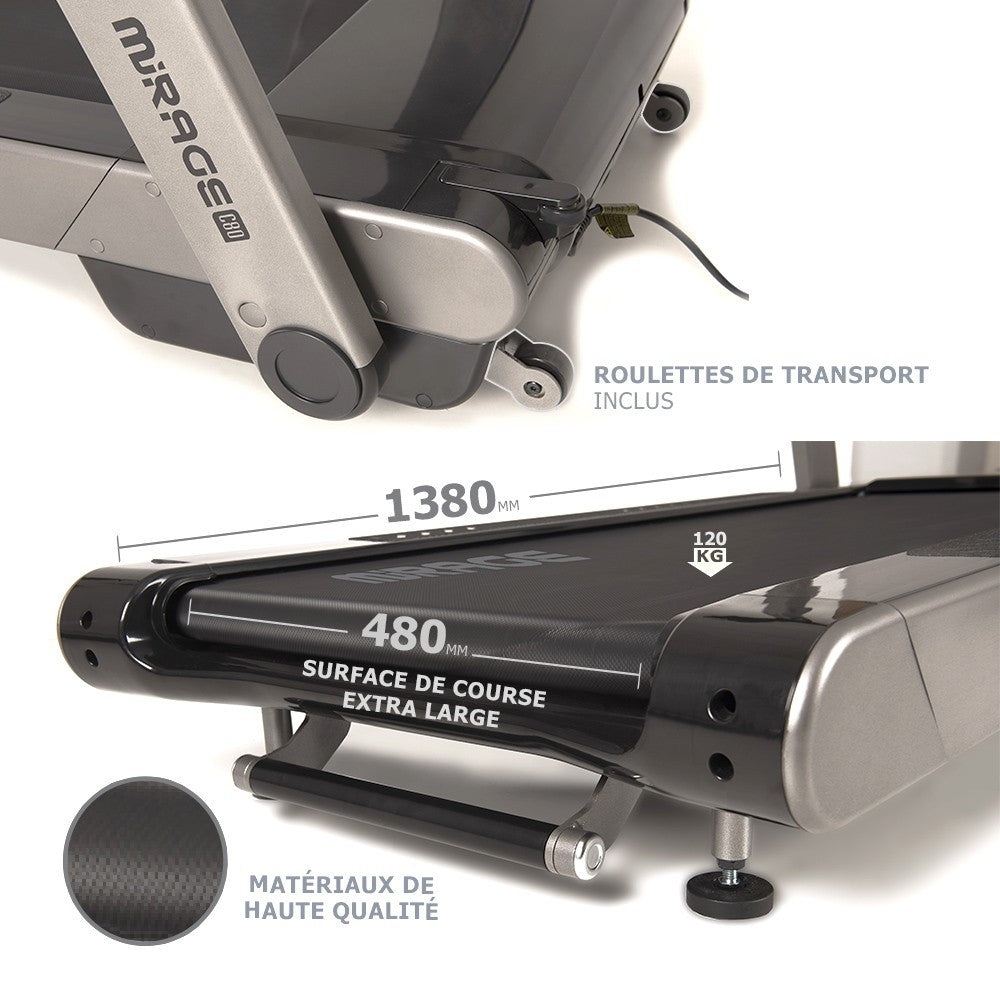 Бігова доріжка Toorx MIRAGE-C80 (MIRAGE-C80)