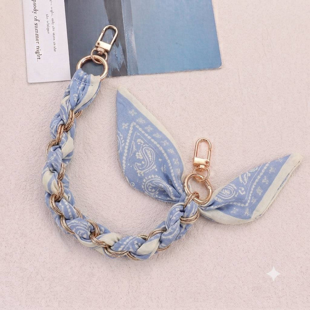Шнурок на руку « Silk Scarf » — Light Blue