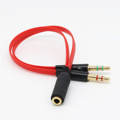 Audio Splitter 3.5mm (M) To Dual 3.5mm (F) Beats by Dr. Dre (0.2m) Black & Red