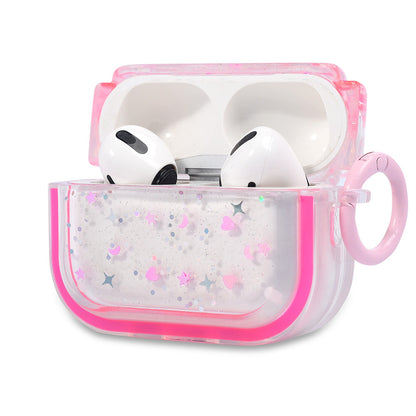 Airpods Pro 2 Case — Clear Pink With Ring