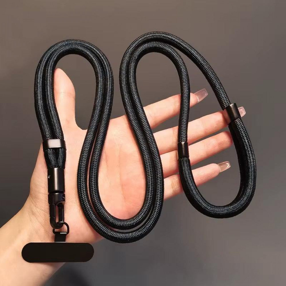 Шнурок на шею «Fat» — Black